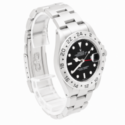 Rolex Explorer II 40MM 16570 Black Dial Watch